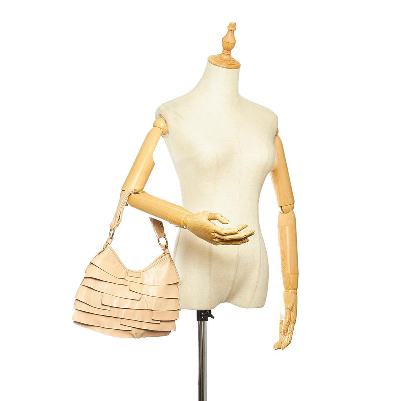 Saint Laurent Saint Tropez Leather Shoulder Bag (SHG-16873)