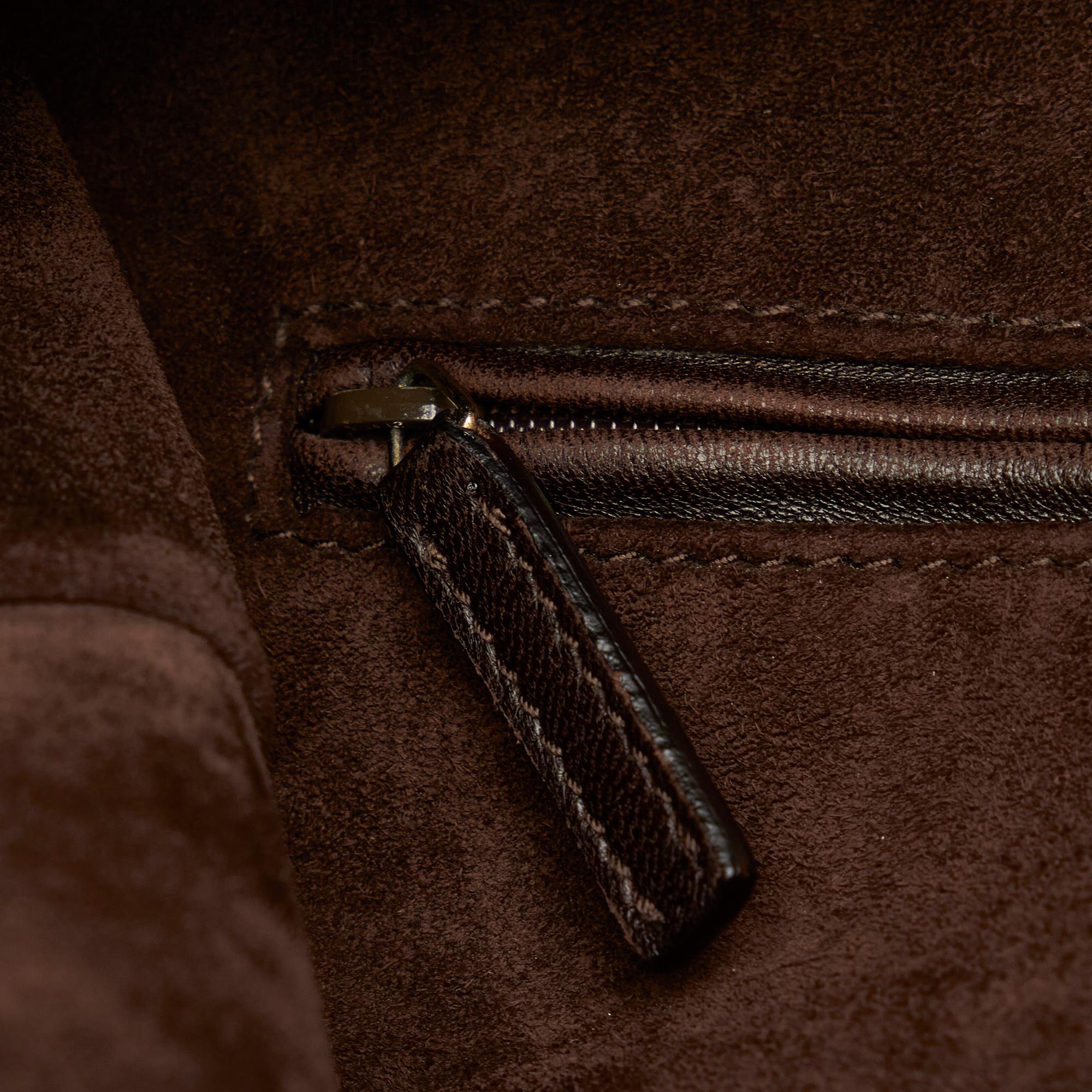 Saint Laurent Saint Tropez Leather Shoulder Bag (SHG-24091)