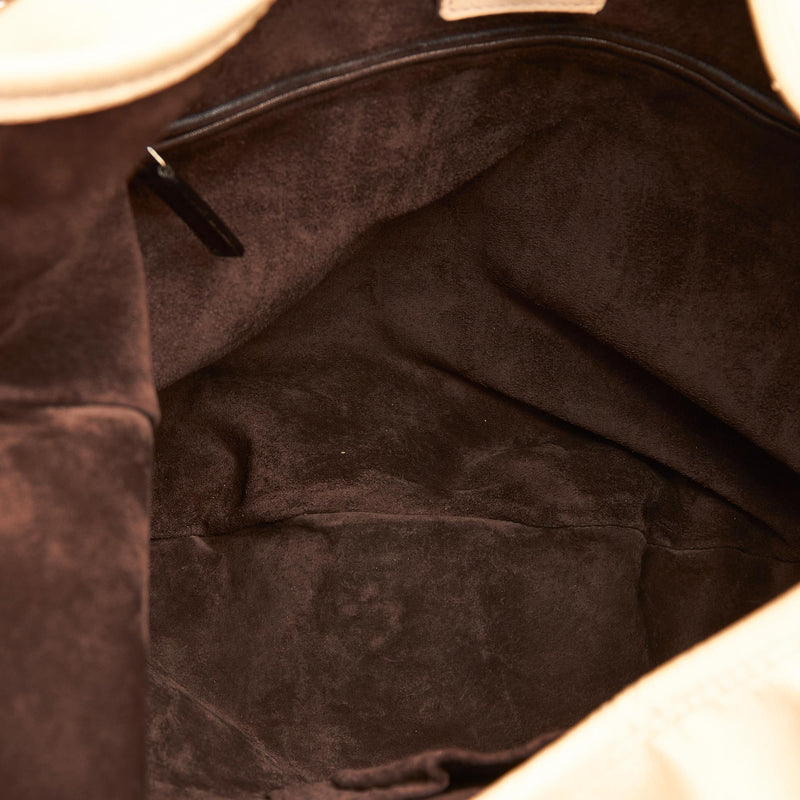 Saint Laurent Saint Tropez Leather Shoulder Bag (SHG-24091)