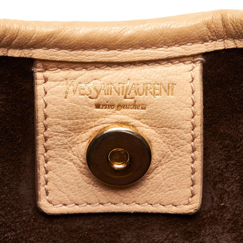Saint Laurent Saint Tropez Leather Shoulder Bag (SHG-24091)