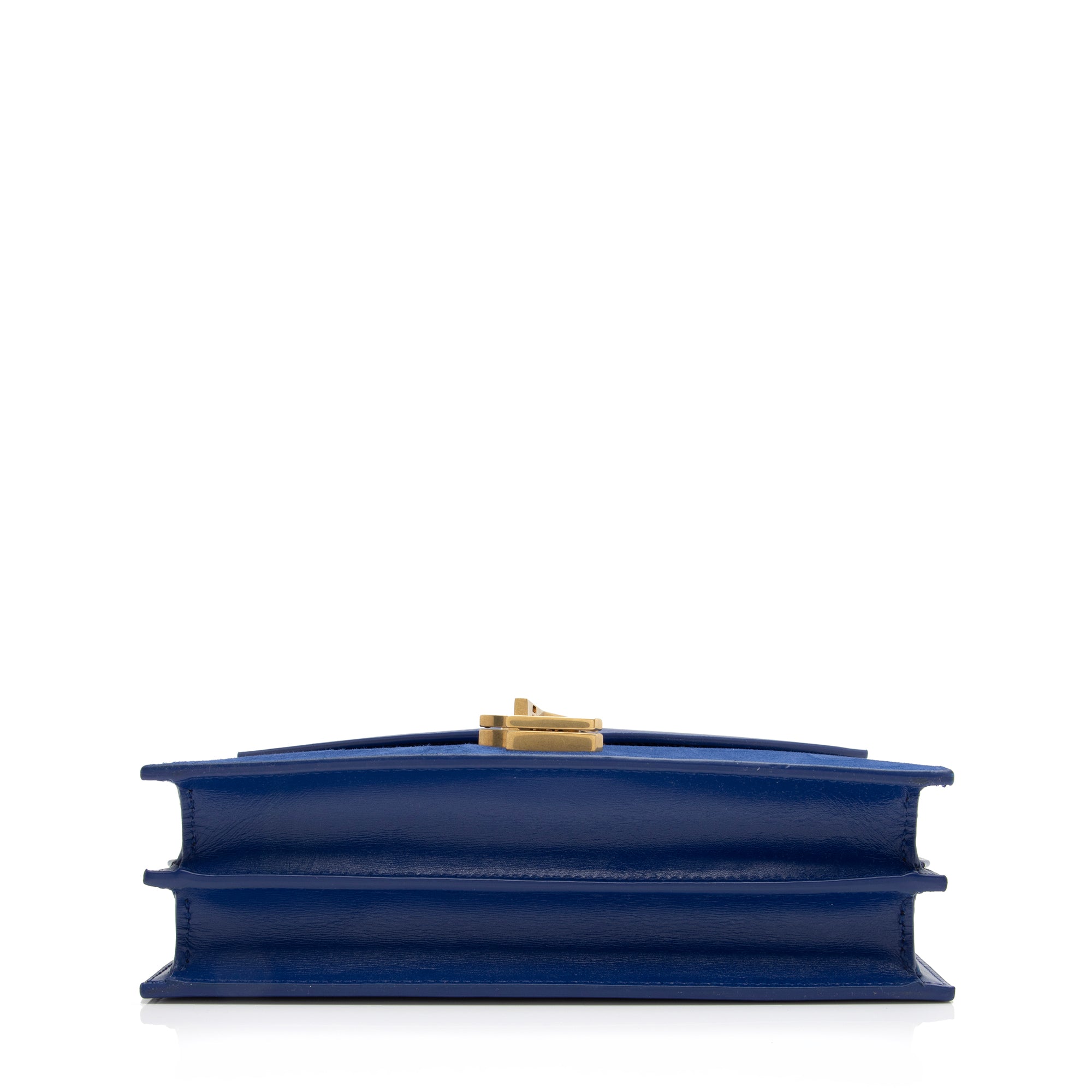 Saint Laurent Smooth Calfskin Saude Monogram Cassandra Medium Chain Bag (SHF-23932)