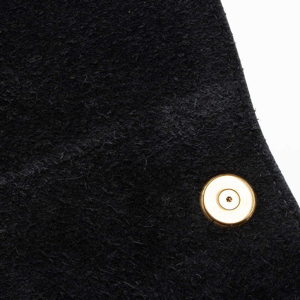 Saint Laurent Suede Le Carre Satchel - FINAL SALE (SHF-18712)