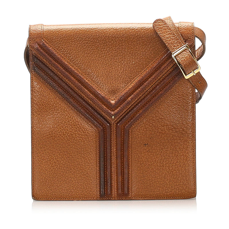 Saint Laurent Y Leather Shoulder Bag (SHG-31527)