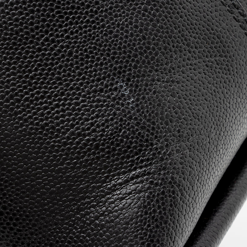 Salvatore Ferragamo Embossed Leather Amabel Tote (SHF-21746)
