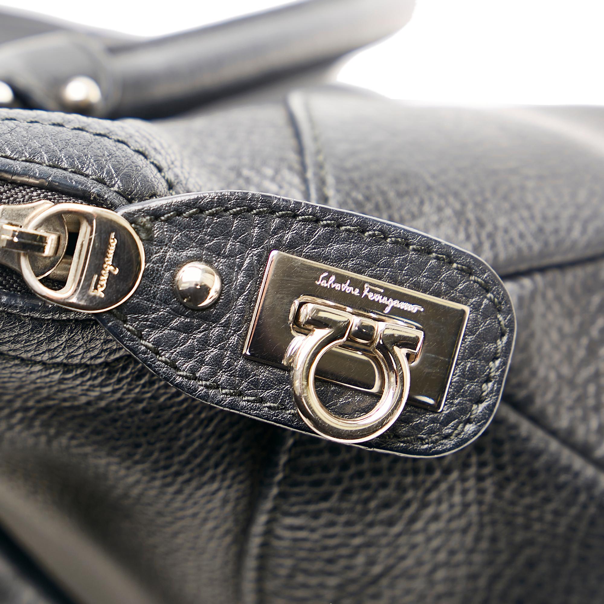 Salvatore Ferragamo Gancini Handbag (SHG-35754)