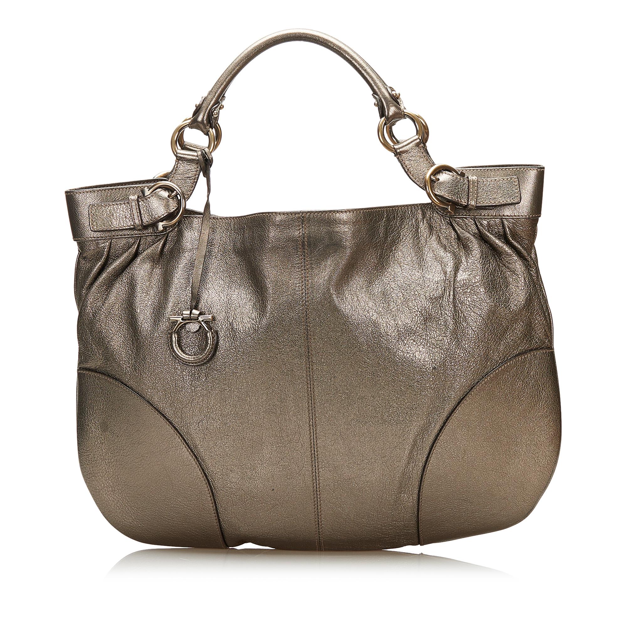 Salvatore Ferragamo Gancini Handbag (SHG-35978)