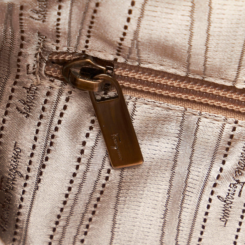 Salvatore Ferragamo Gancini Leather Handbag (SHG-32793)