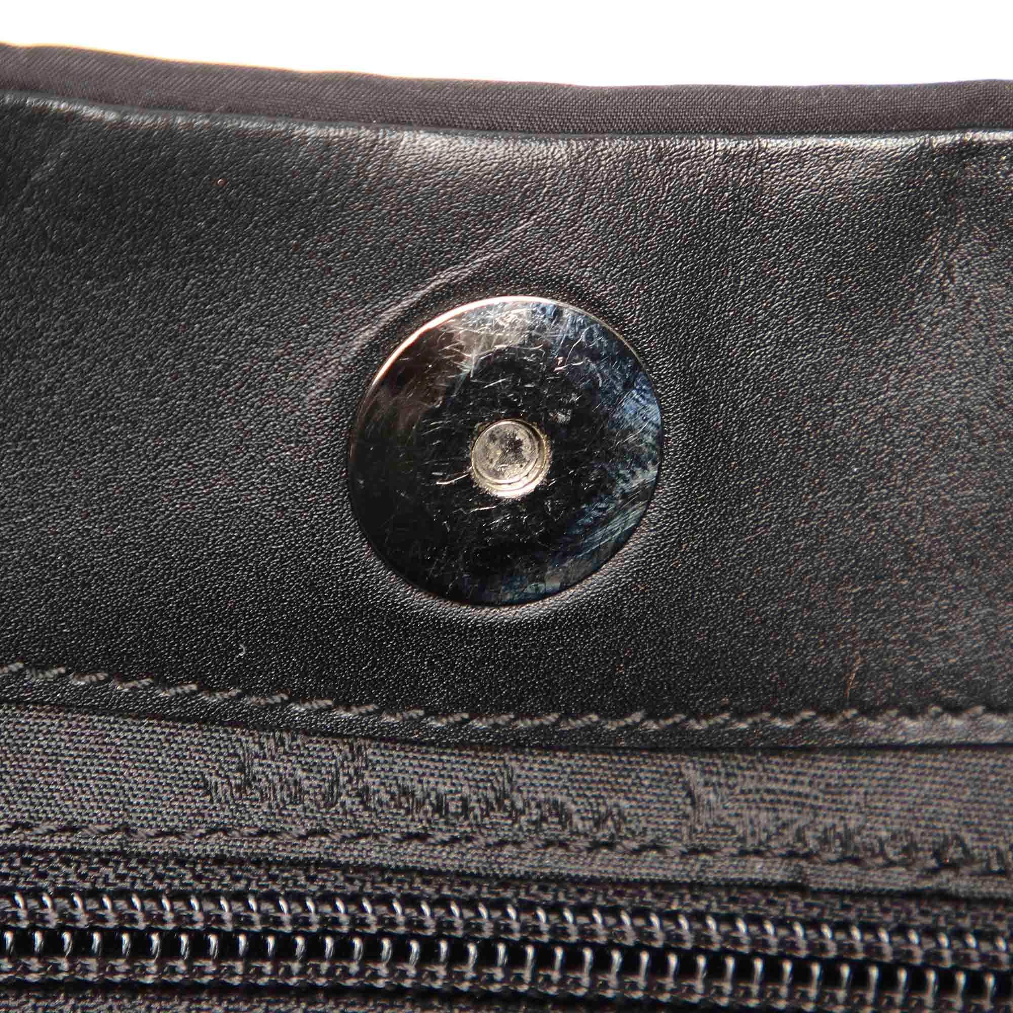 Salvatore Ferragamo Gancini Nylon Shoulder Bag (SHG-22403)