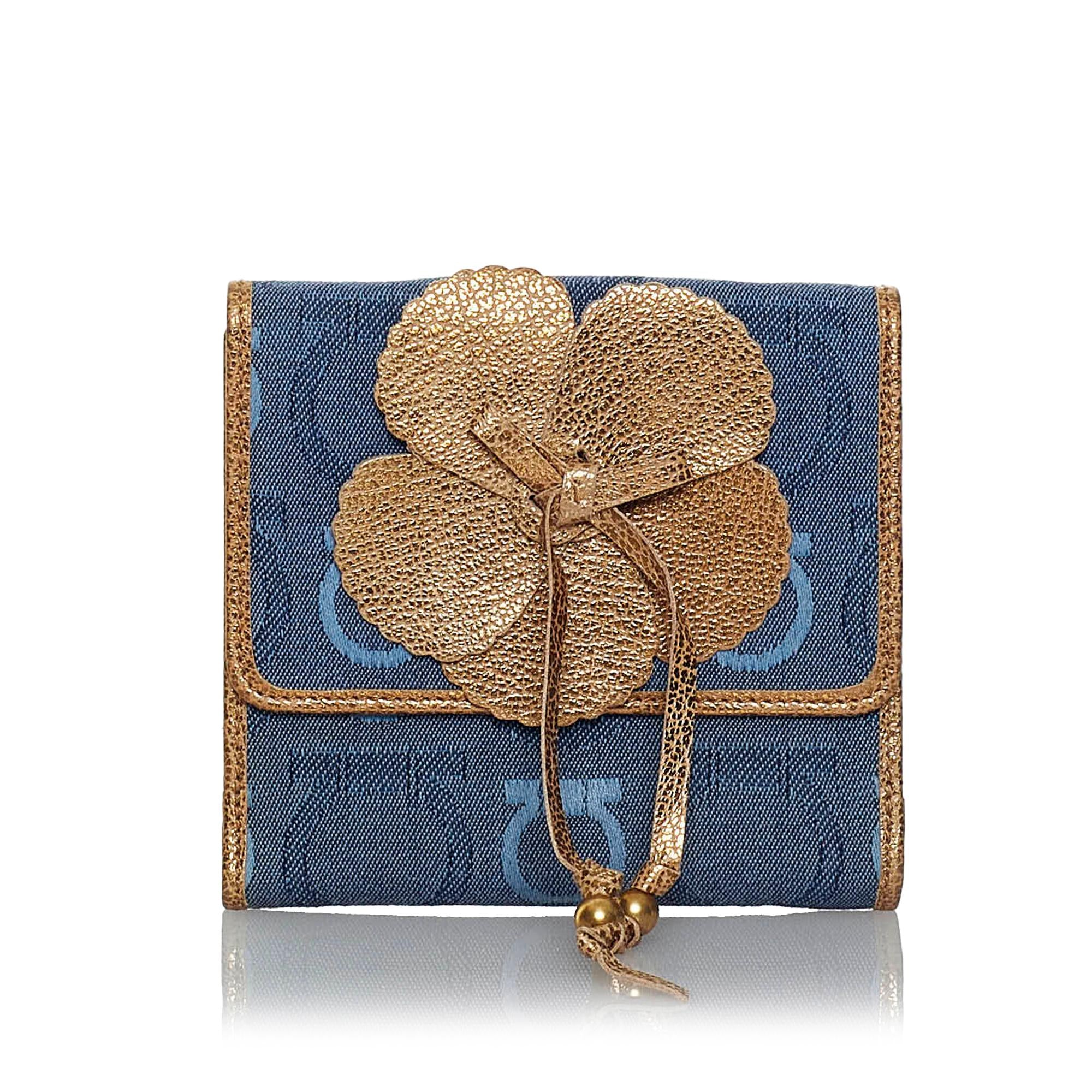 Salvatore Ferragamo Gancini Small Wallet (SHG-34951)