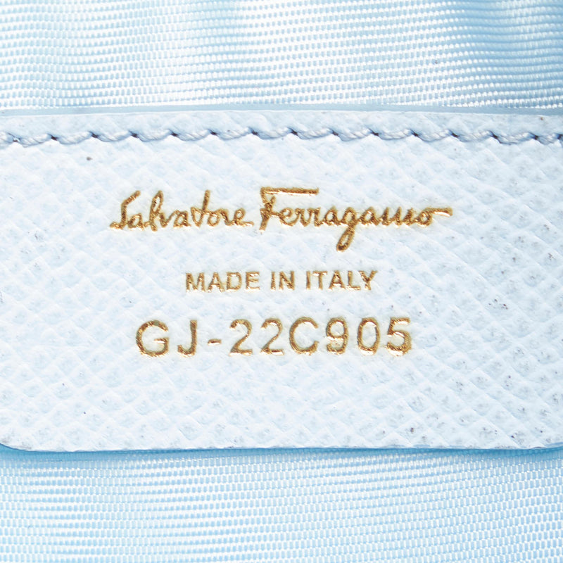 Salvatore Ferragamo Leather Clutch Bag (SHG-26886)