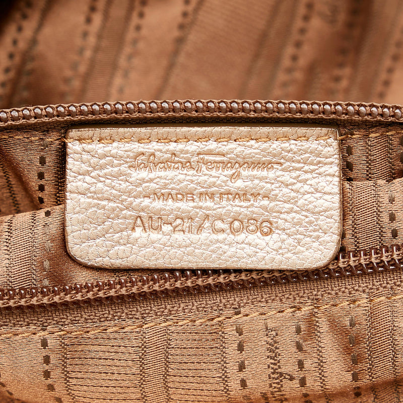Salvatore Ferragamo Leather Crossbody Bag (SHG-27462)