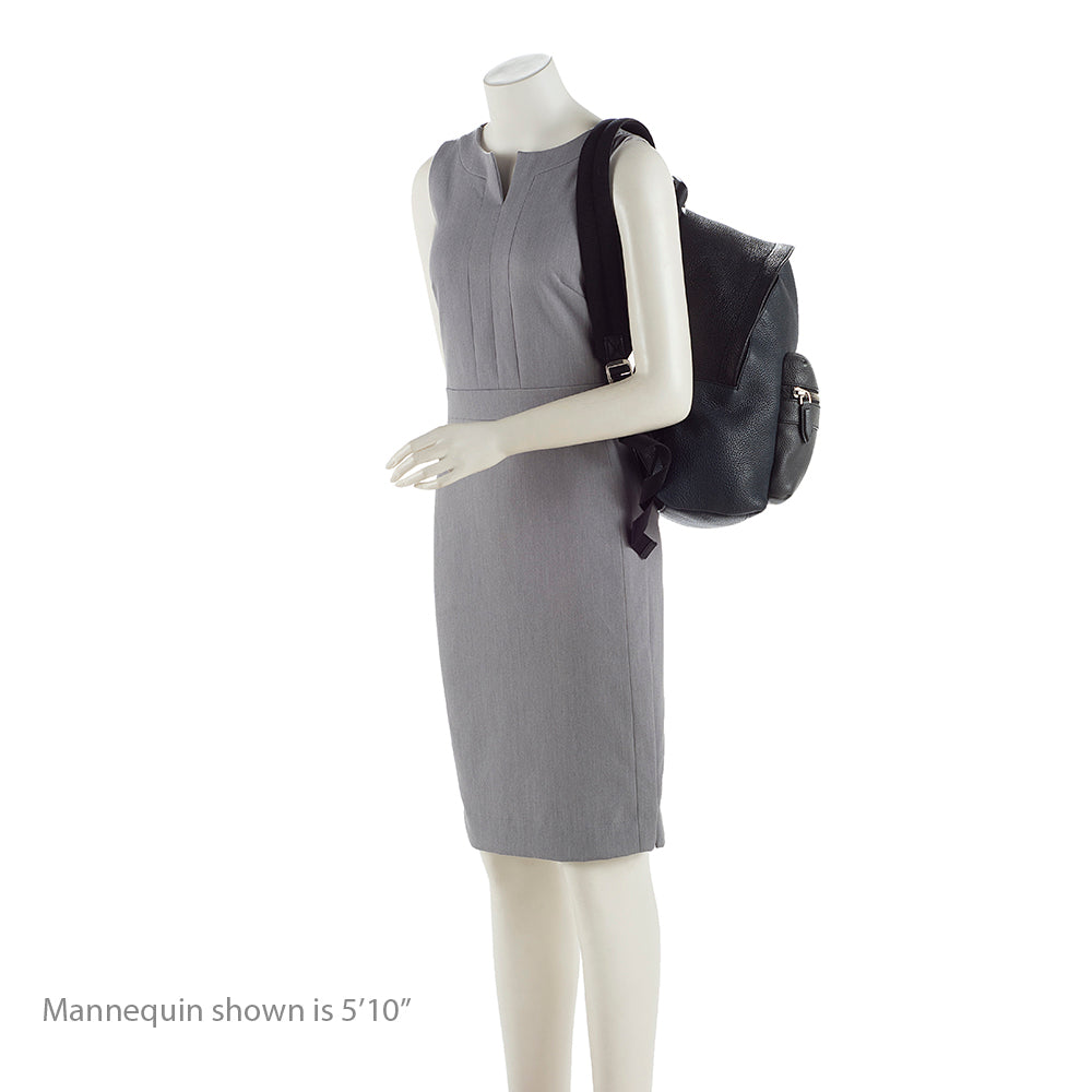 Salvatore Ferragamo Leather Fierenze Backpack - FINAL SALE (SHF-19464)