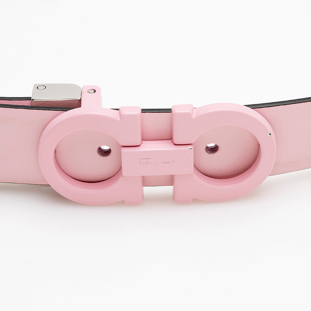 Salvatore Ferragamo Leather Gancini Belt - Size 40 / 100 (SHF-22152)