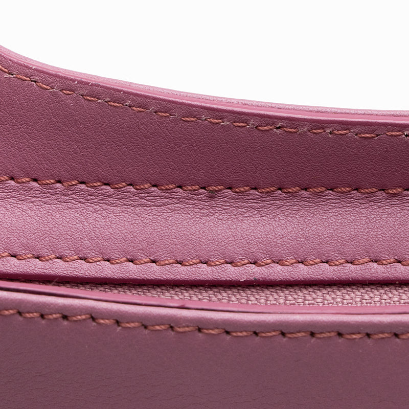 Salvatore Ferragamo Leather Gancini Pocket Shoulder Bag (SHF-22992)