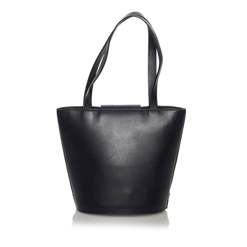 Salvatore Ferragamo Leather Handbag (SHG-30898)