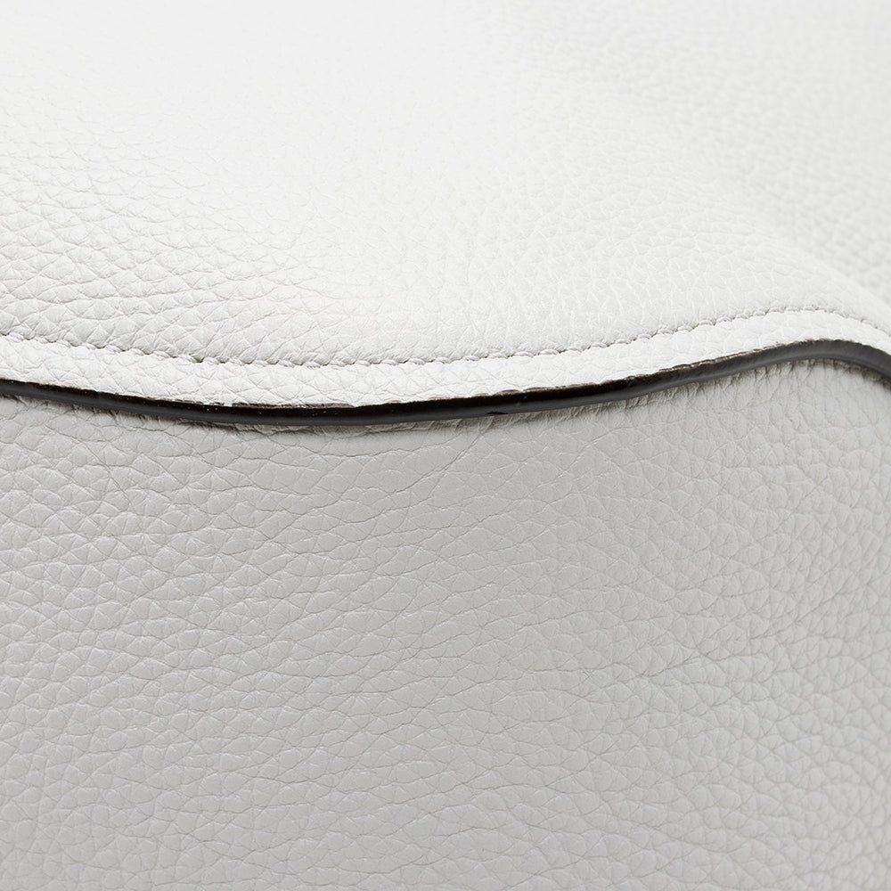 Salvatore Ferragamo Leather Margot Gancio Hobo (SHF-19652)