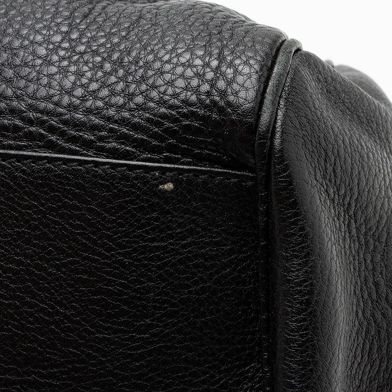 Salvatore Ferragamo Leather Shoulder Bag - FINAL SALE (SHF-15398)