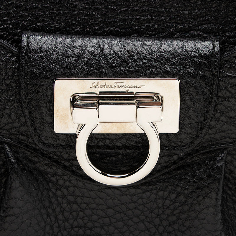Salvatore Ferragamo Leather Shoulder Bag - FINAL SALE (SHF-15398)