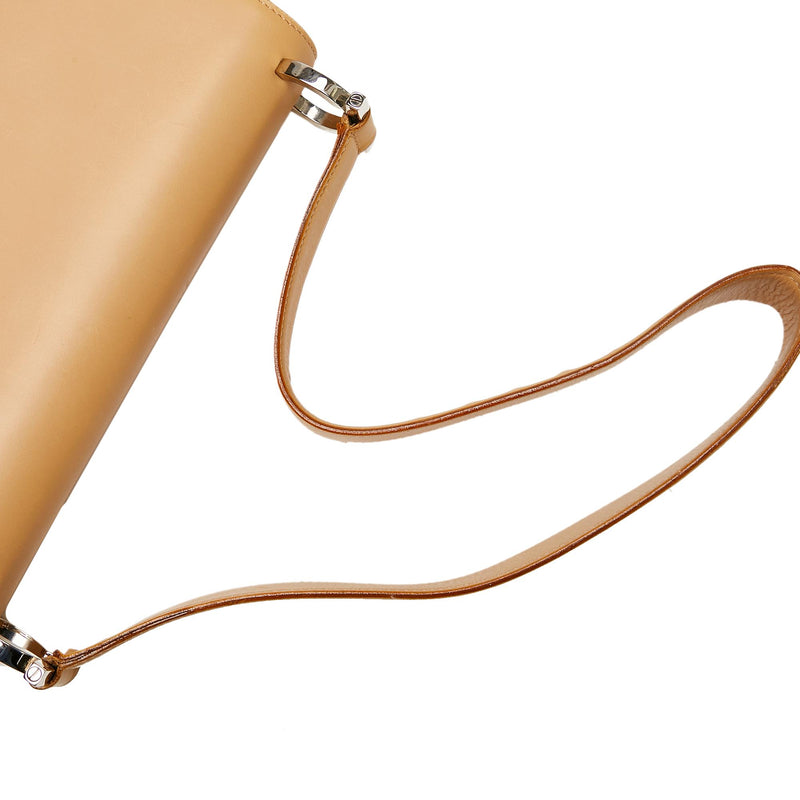 Salvatore Ferragamo Leather Shoulder Bag (SHG-31491)