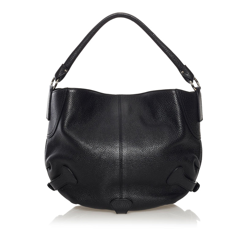 Salvatore Ferragamo Leather Shoulder Bag (SHG-33552)