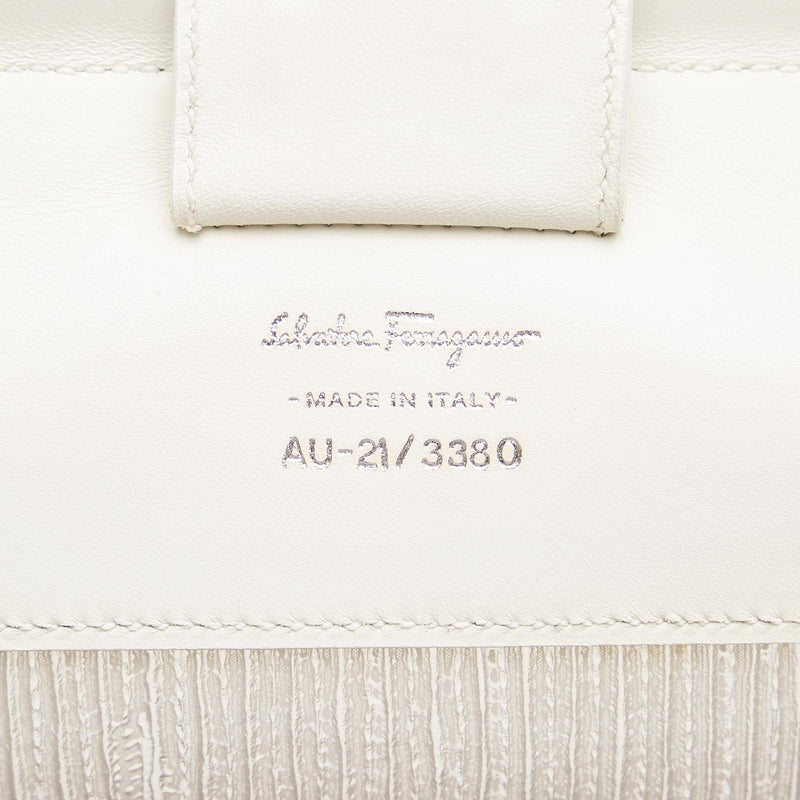 Salvatore Ferragamo Leather Tote Bag (SHG-33368)