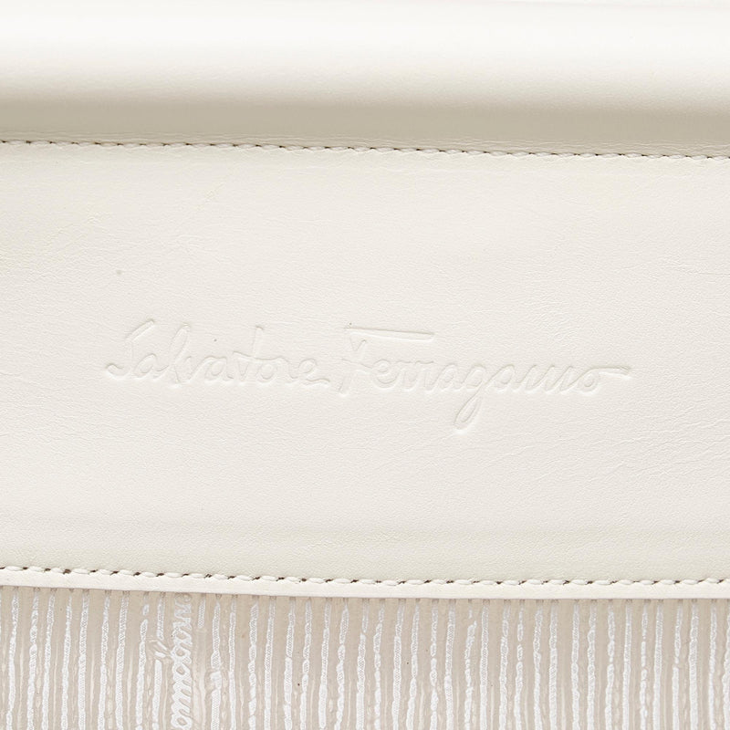 Salvatore Ferragamo Leather Tote Bag (SHG-33368)