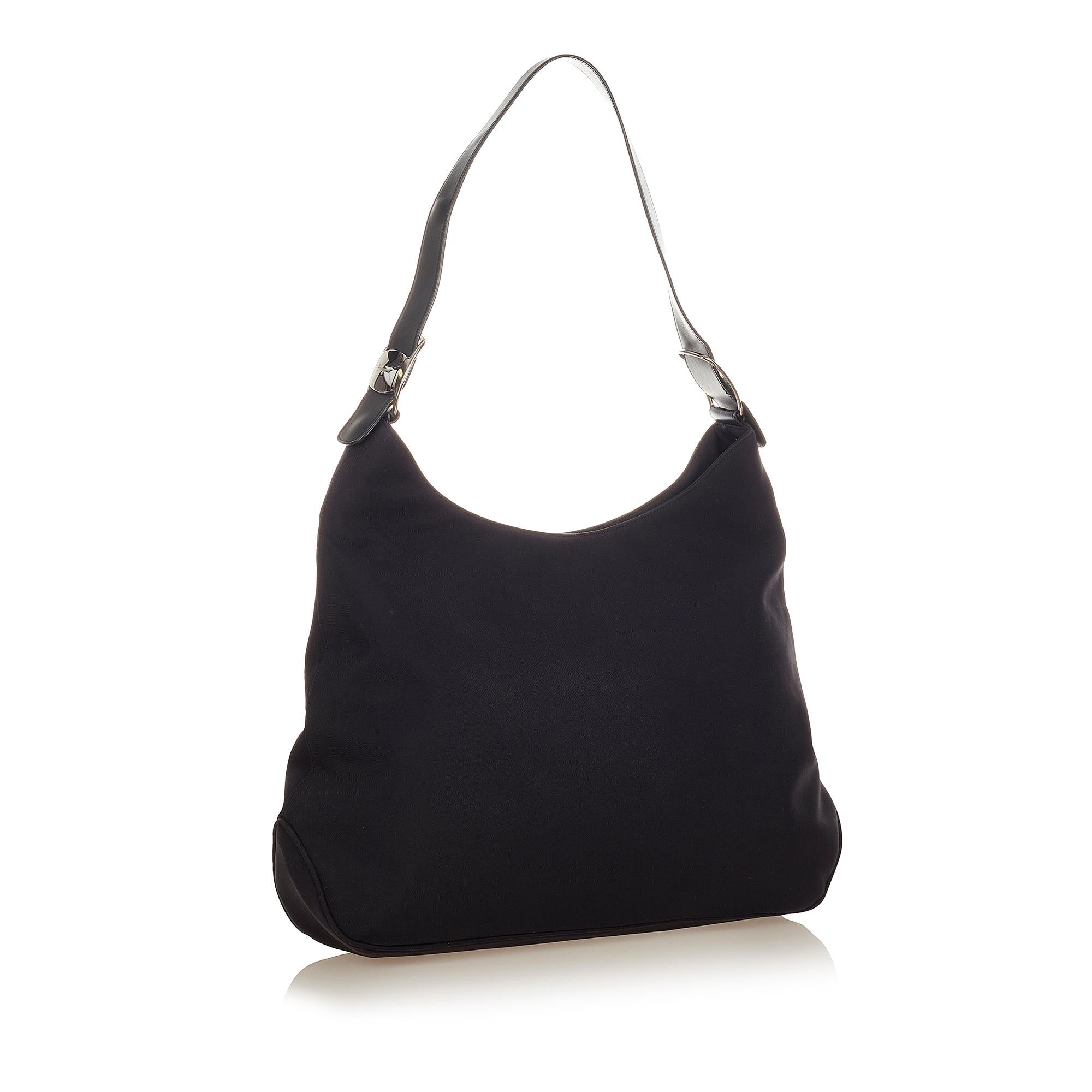 Salvatore Ferragamo Nylon Shoulder Bag (SHG-25387)