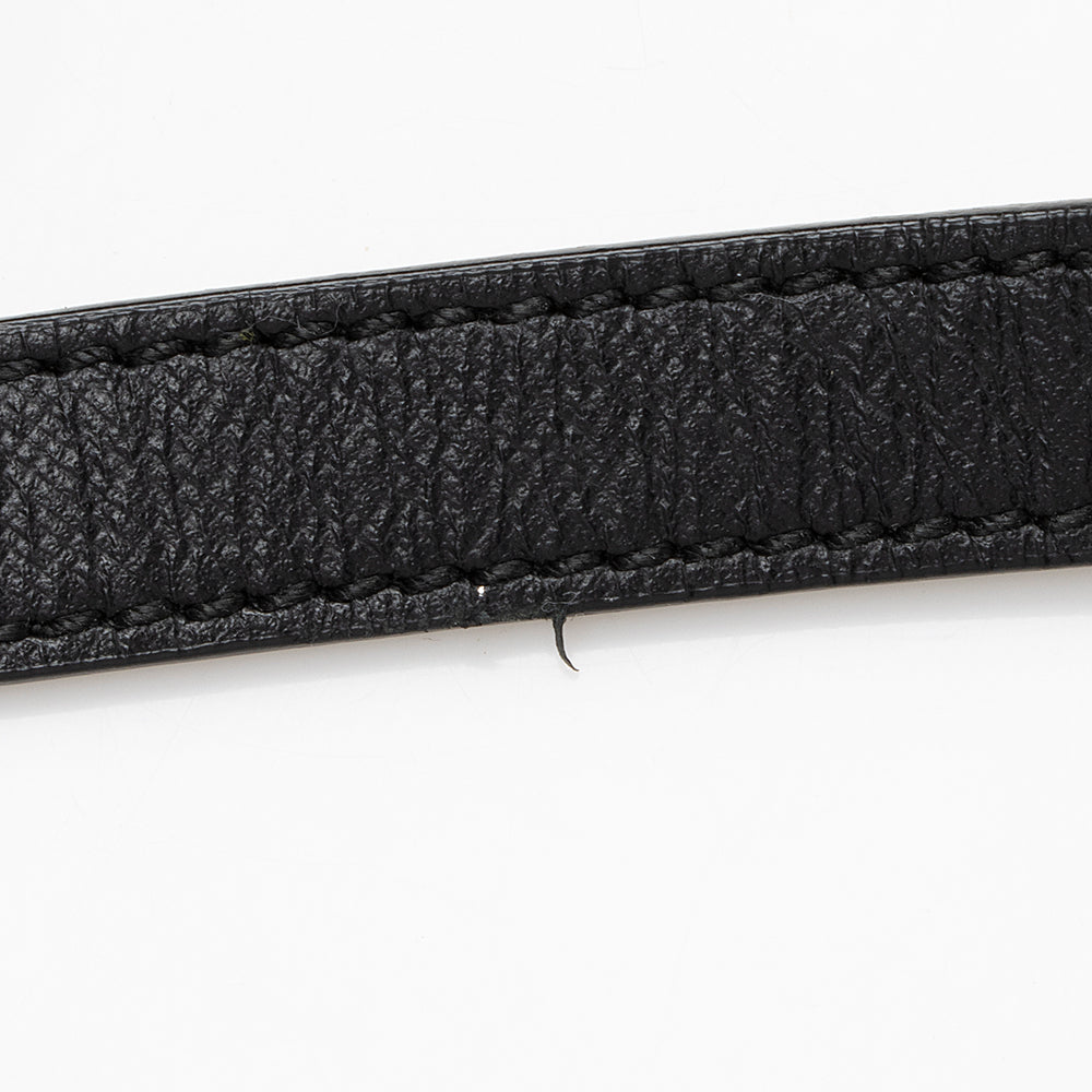 Salvatore Ferragamo Saffiano Leather Darina Mini Dome Satchel (SHF-19231)