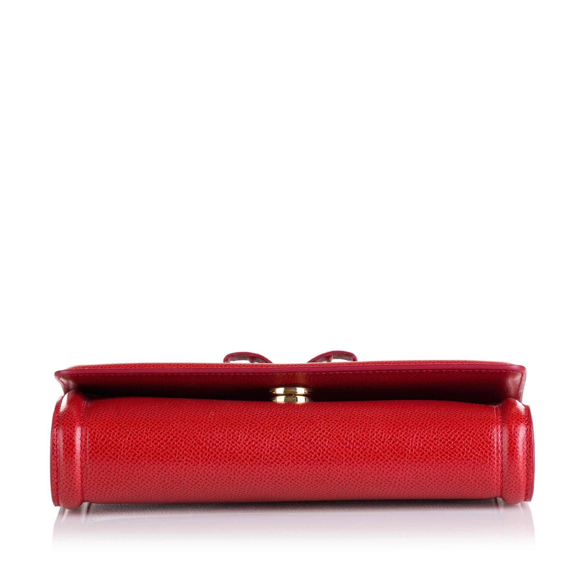 Salvatore Ferragamo Vara Ginny Crossbody Bag (SHG-36221)