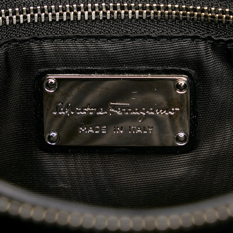 Salvatore Ferragamo Vara Patent Leather Satchel (SHG-31071)