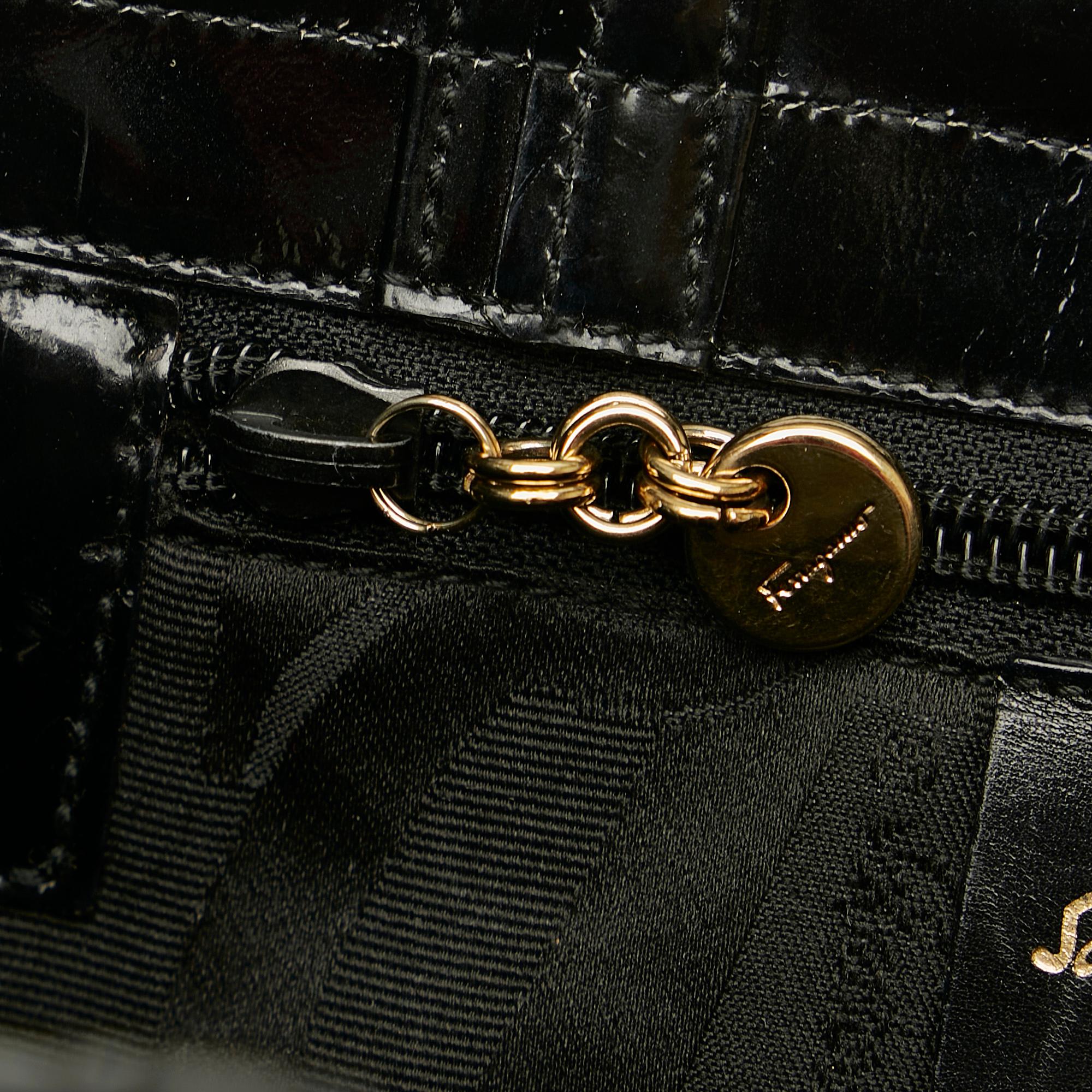 Salvatore Ferragamo Vara Satchel (SHG-35264)