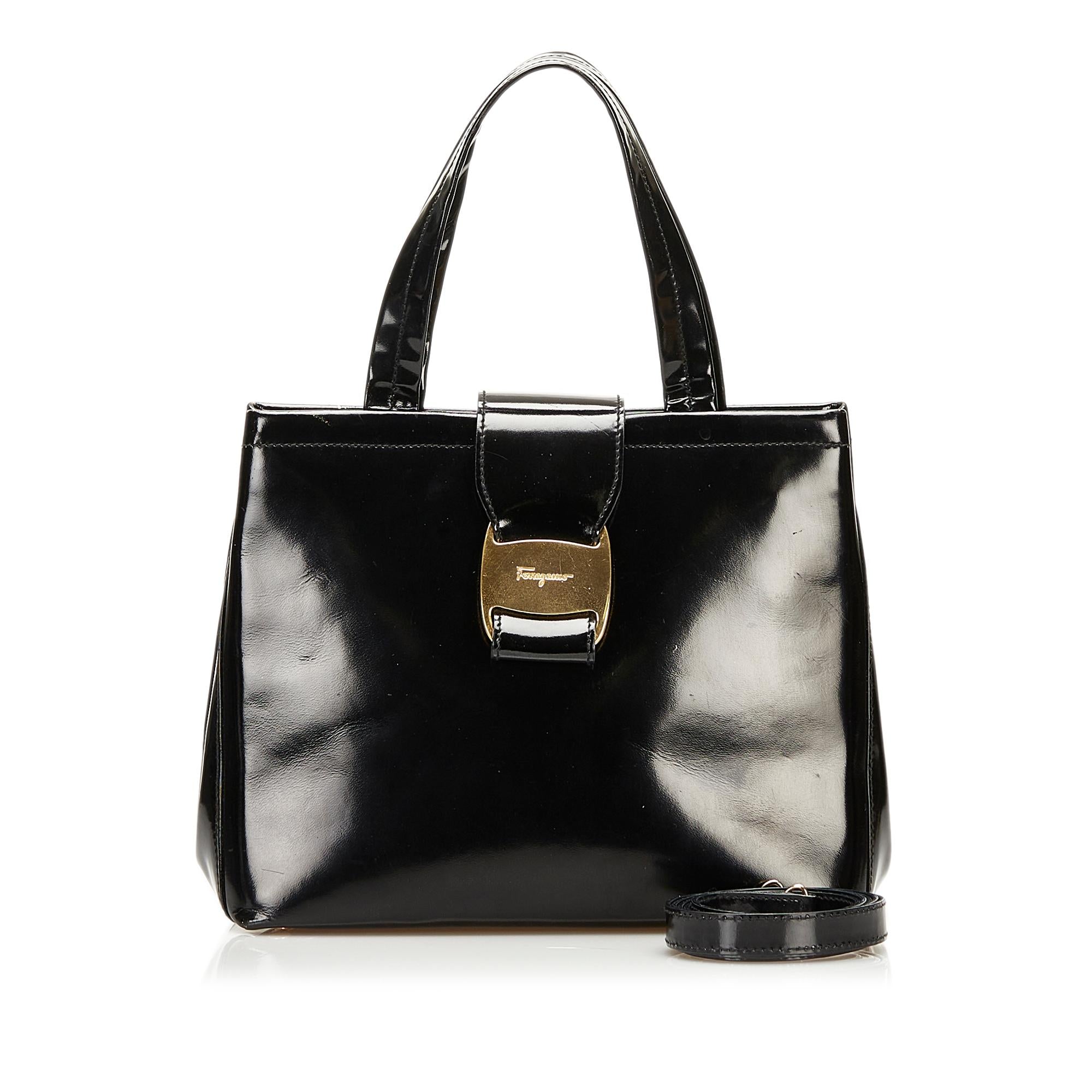 Salvatore Ferragamo Vara Satchel (SHG-35264)