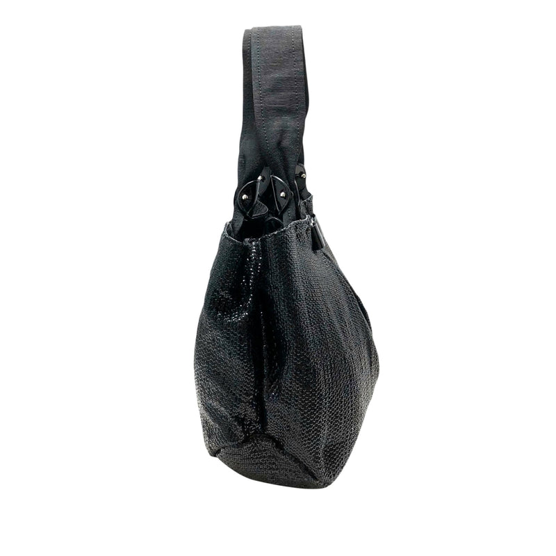 Salvatore Ferragamo Vara Sequined Selene Nylon Tote Bag (SHG-34637)