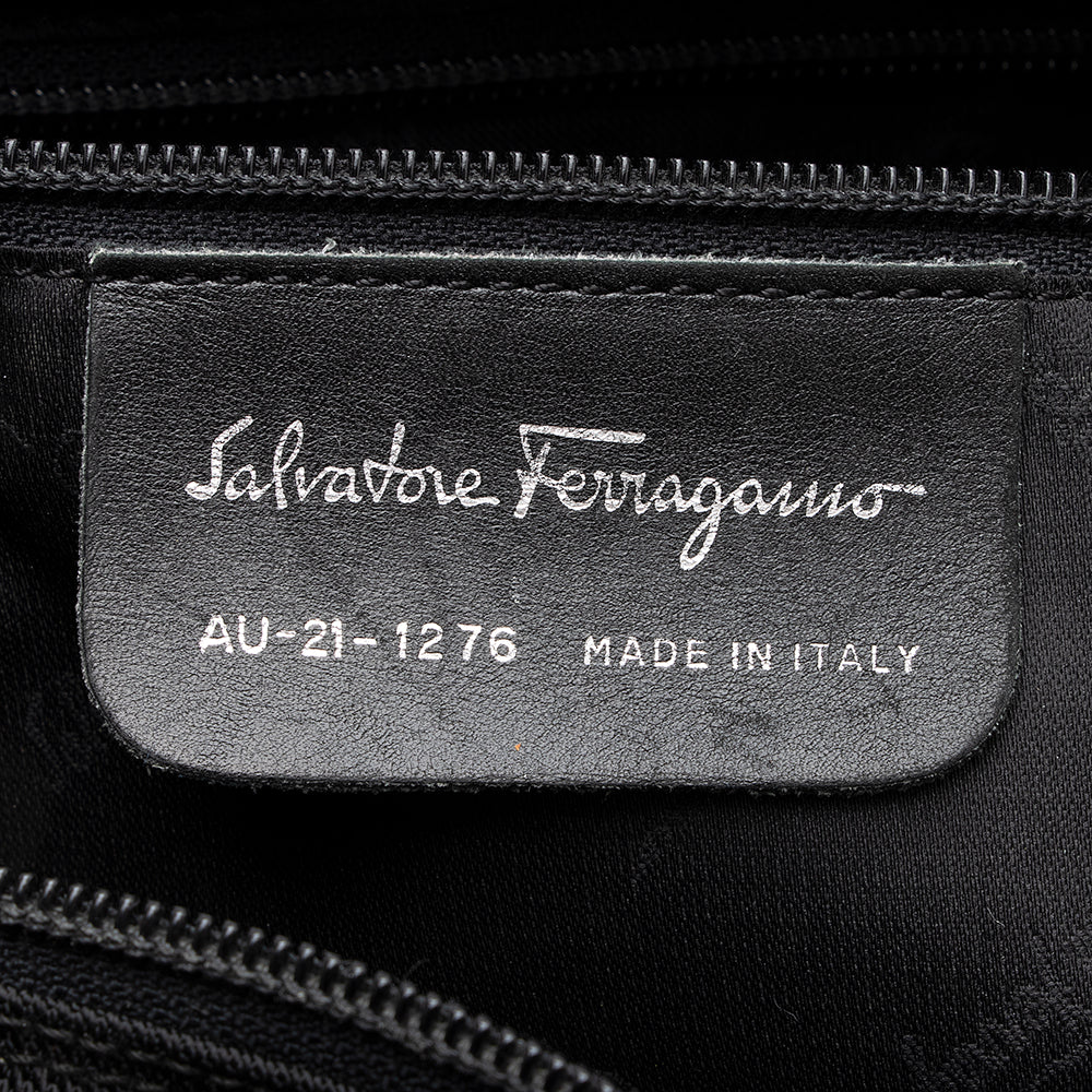 Salvatore Ferragamo Vintage Nylon Shoulder Bag (SHF-20101)