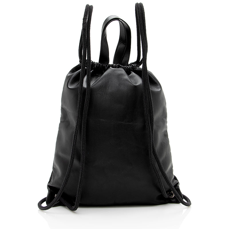 Stella mccartney drawstring sales backpack