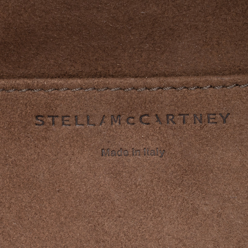 Stella McCartney Eco Alter Nappa Perforated Logo Mini Camera Bag (SHF-IUxckS)