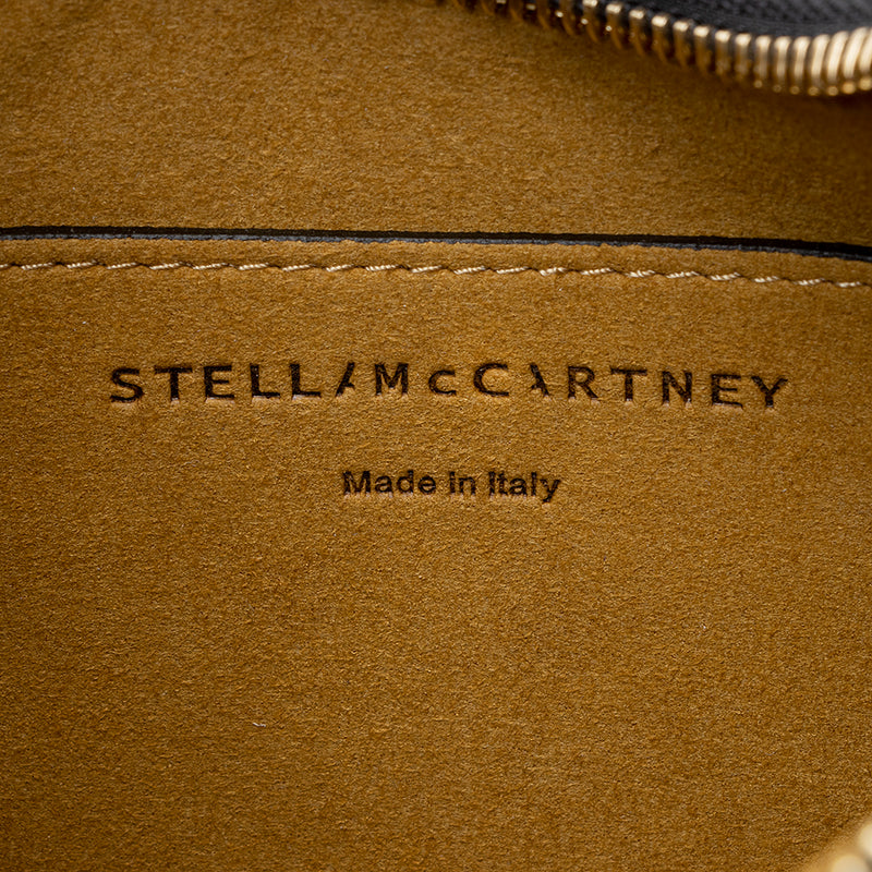 Stella McCartney Eco Alter Nappa Perforated Logo Small Hobo (SHF-21896)