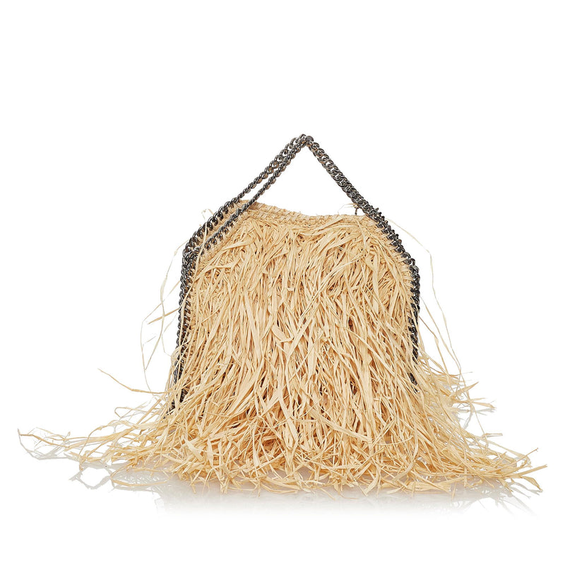 Stella McCartney Falabella Straw Crossbody Bag (SHG-31305) – LuxeDH