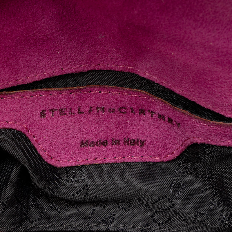 Stella McCartney Faux Crocodile Grace Shoulder Bag - FINAL SALE (SHF-16843)