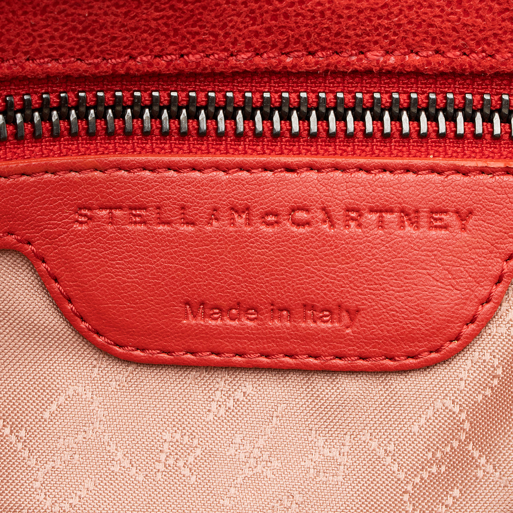 Stella McCartney Shaggy Deer Falabella Fold Over Tote (SHF-19761)