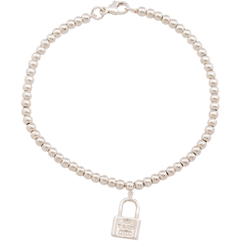 Tiffany & Co. 1837 Lock Pendant Necklace in Sterling Silver