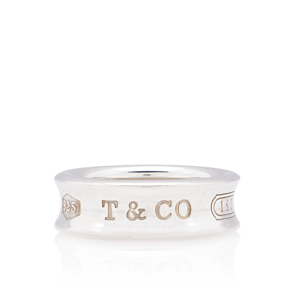 Tiffany & Co. Sterling Silver 1837 Ring - Size 7 (SHF-22125)