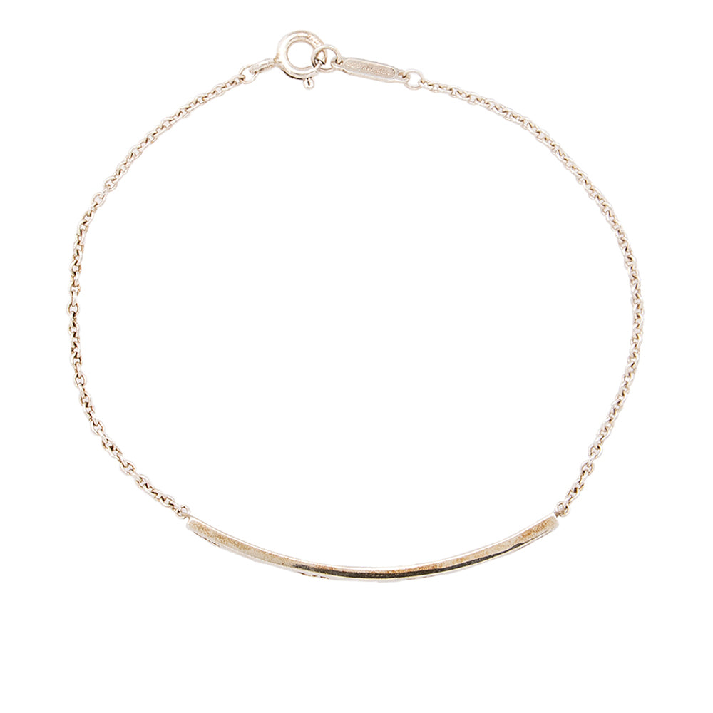 Tiffany & Co. Sterling Silver Atlas Bar Bracelet (SHF-20722)