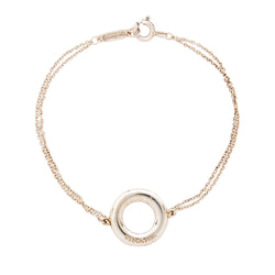 Tiffany & Co. Sterling Silver Interlocking Circles Chain Bracelet (SHF-20723)