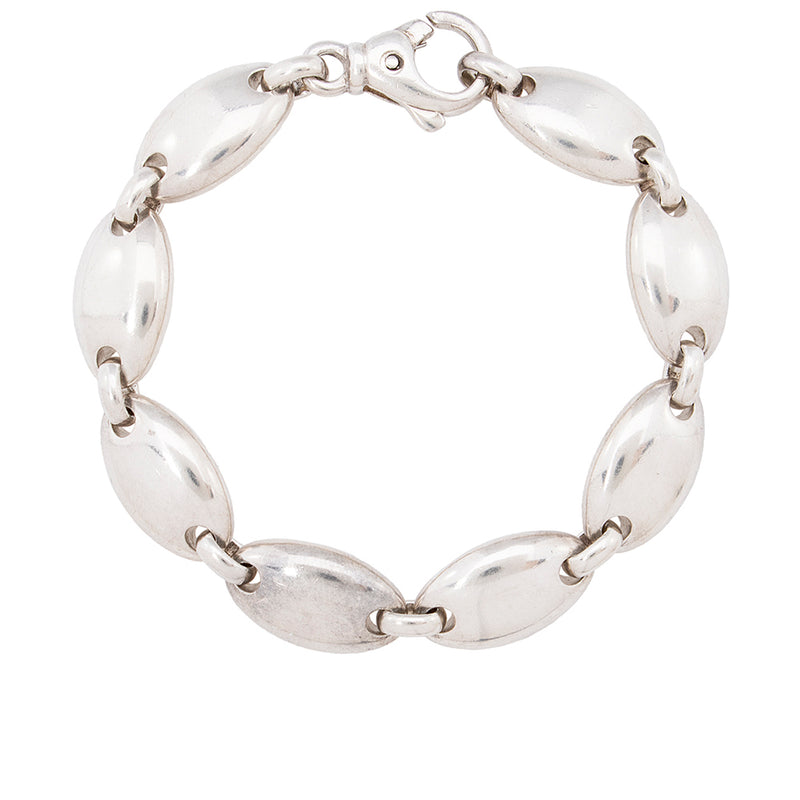 Tiffany & Co. Sterling Silver Oval Link Bracelet (SHF-16077)