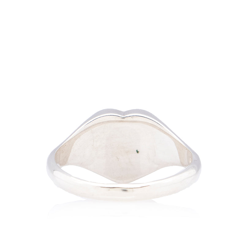 Tiffany & Co. Sterling Silver Return to Tiffany Heart Singet Ring - Size 9 (SHF-19158)