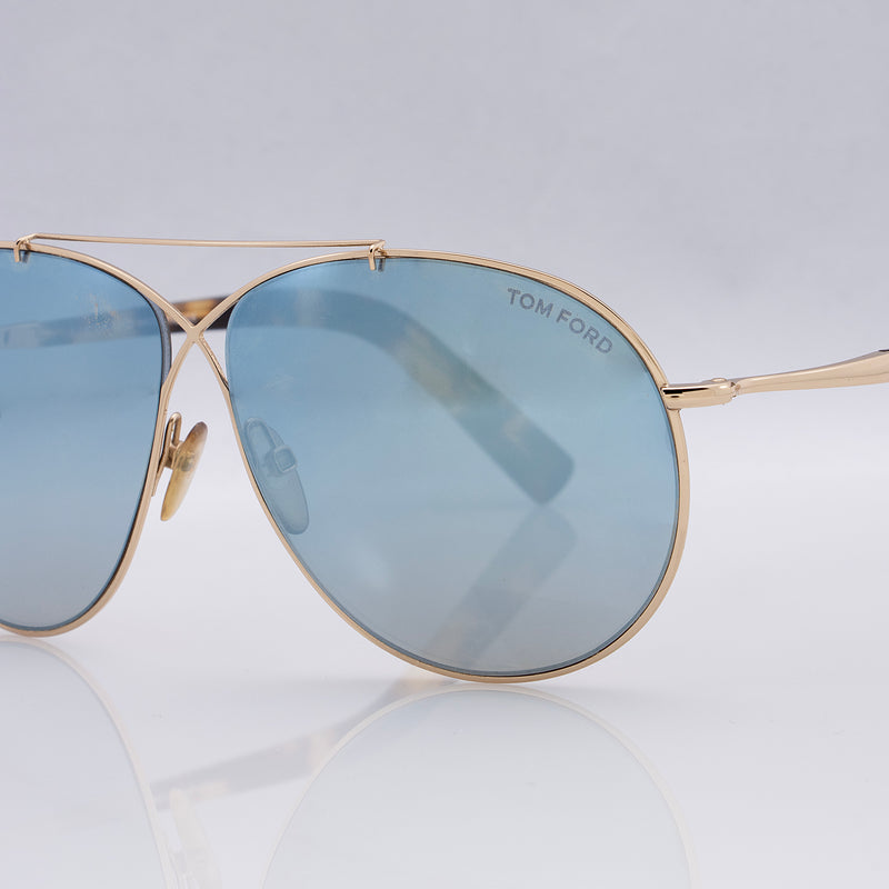 Tom Ford Eva Aviator Sunglasses (SHF-OX3rNk)