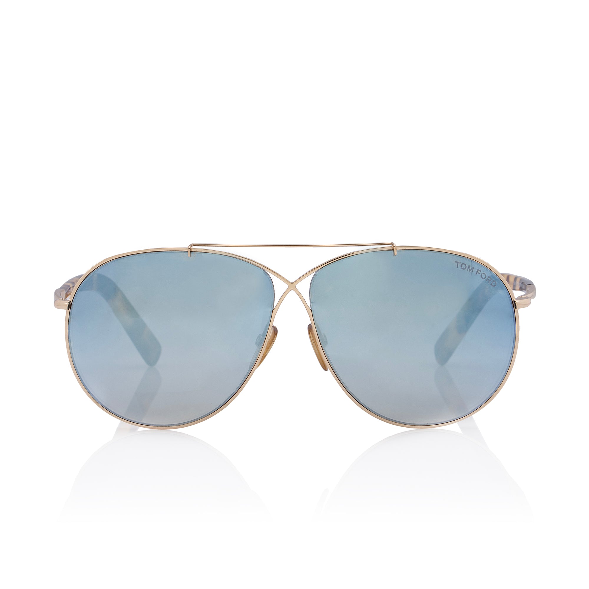 Tom Ford Eva Aviator Sunglasses (SHF-OX3rNk)