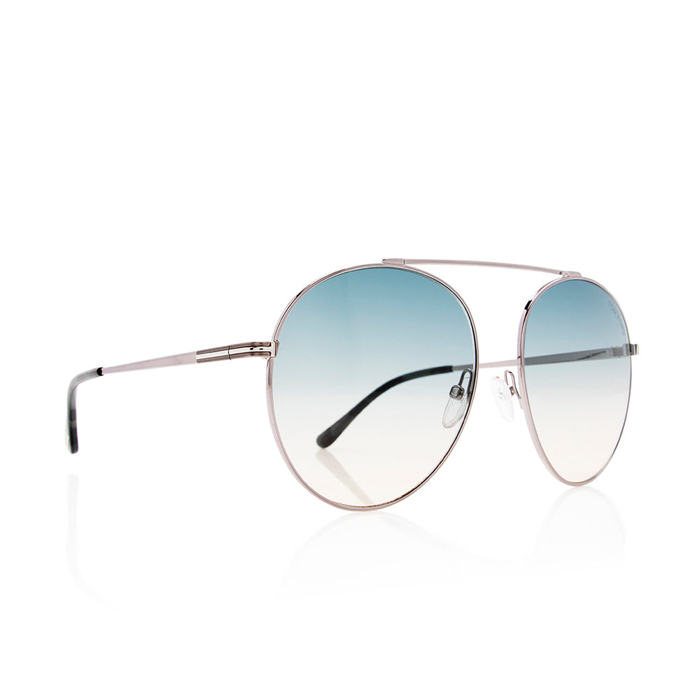 Tom Ford Simone Aviator Sunglasses - FINAL SALE (SHF-18756)