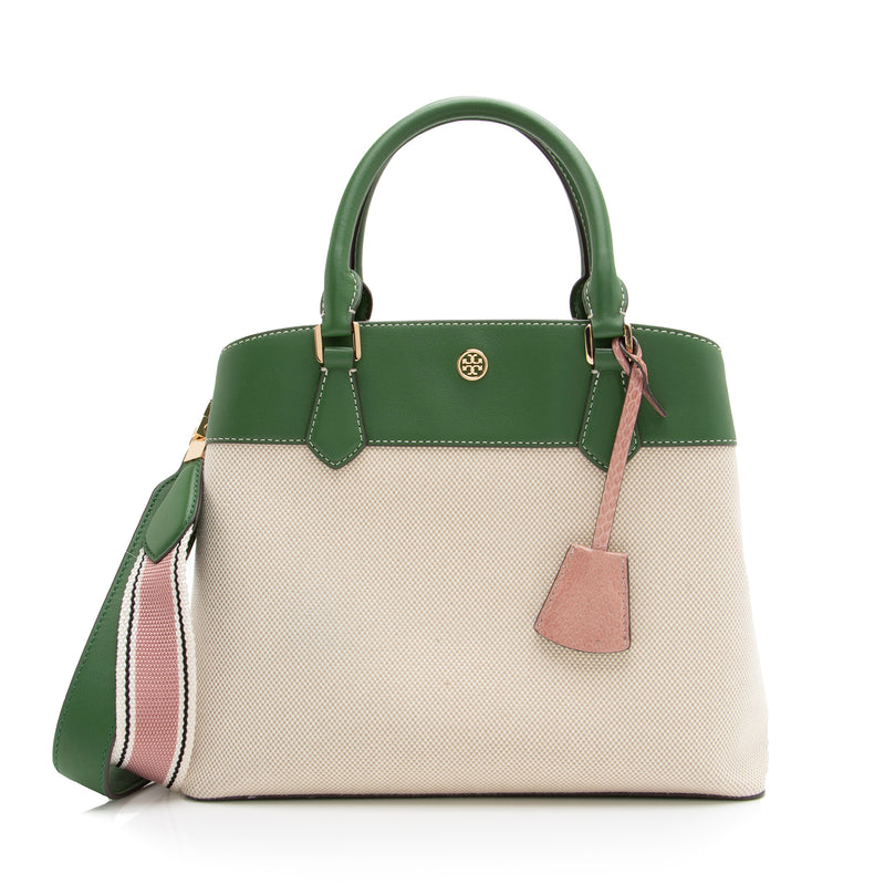 Tory Burch Perry Color-Block Triple-Compartment Tote
